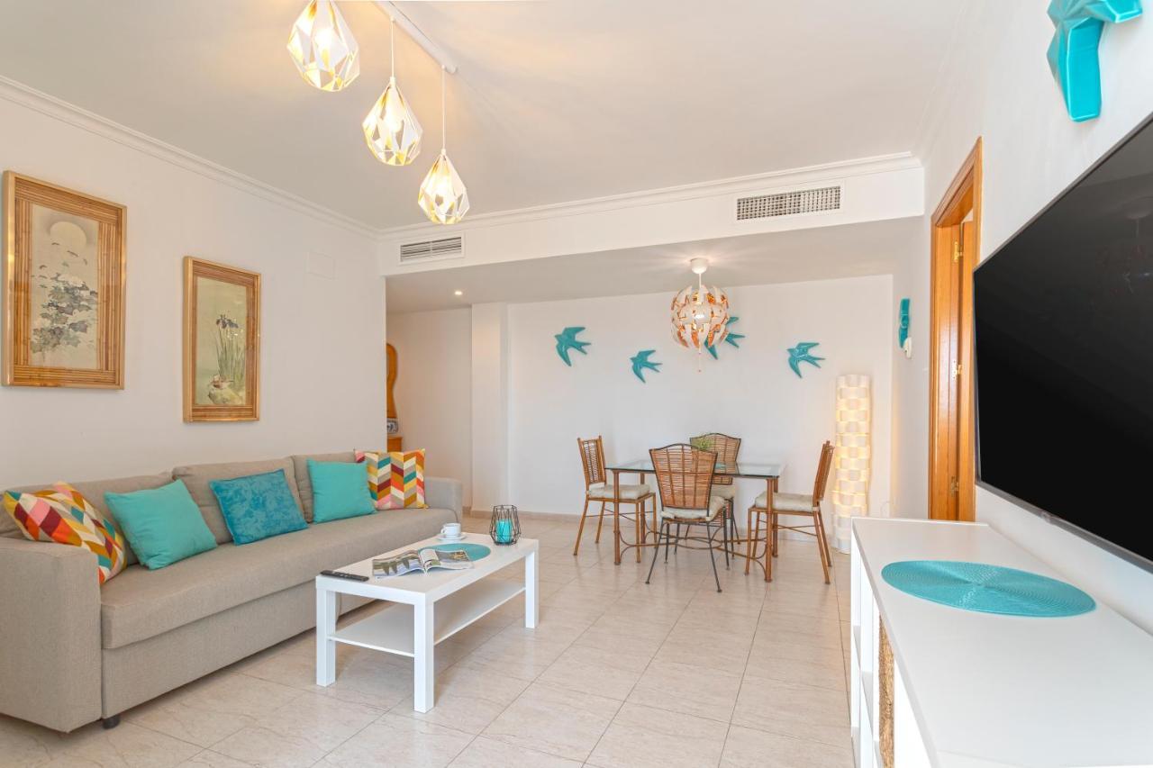 Piso En Vela De Mar - Magnificas Vistas De Benalmadena, 4 Personas. Apartment Exterior foto